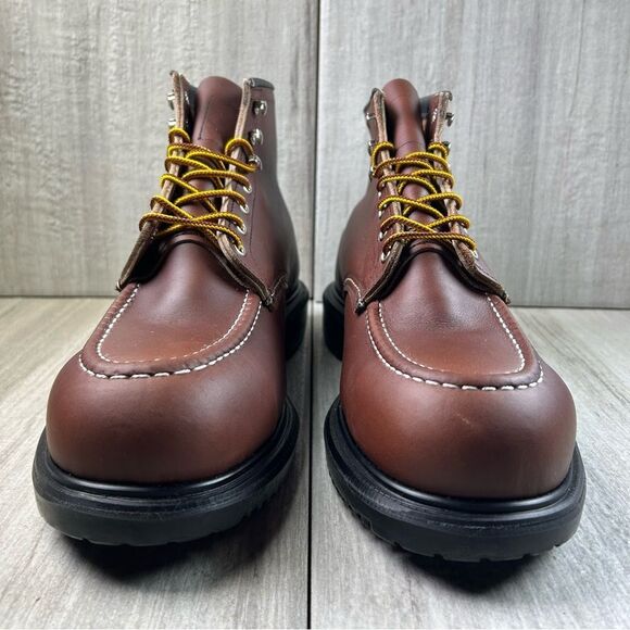 NEW Red Wing 8249 6” Brown Oil Resistant Steel Toe Men’s Size 11.5 EEE Wide - Picture 5 of 10